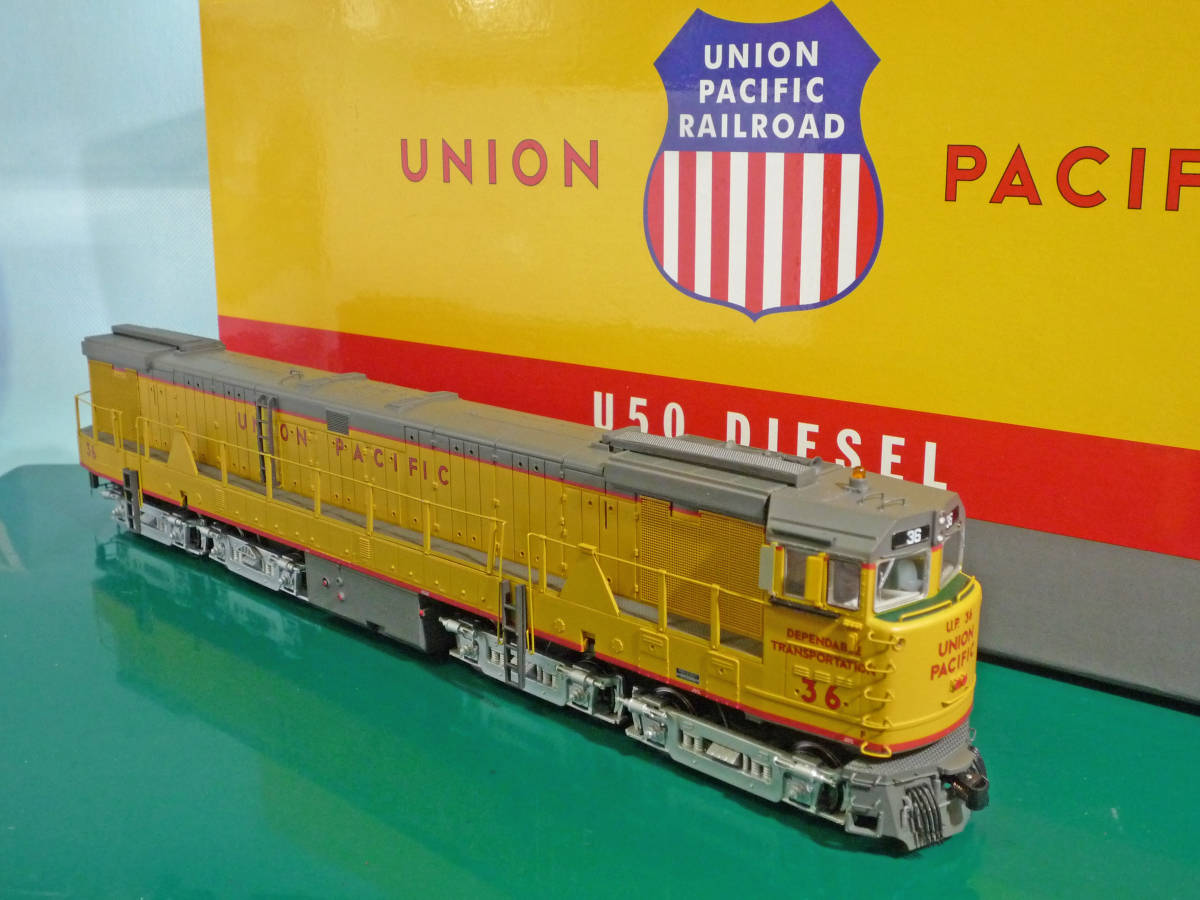 ■HOゲージ「Union Pacific U50 DIESEL #36（動力車）」アサーン製_画像5