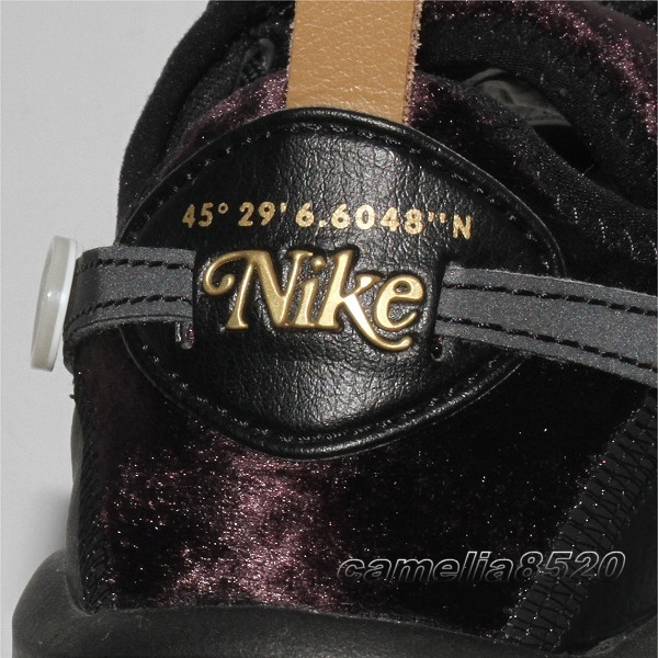 NIKE ナイキ レディース TC 7900 ローカット 厚底 FB1861-001 黒 ブラック US7.5 24.5cm 中古 美品 ジュエル ジェムストーン_画像4