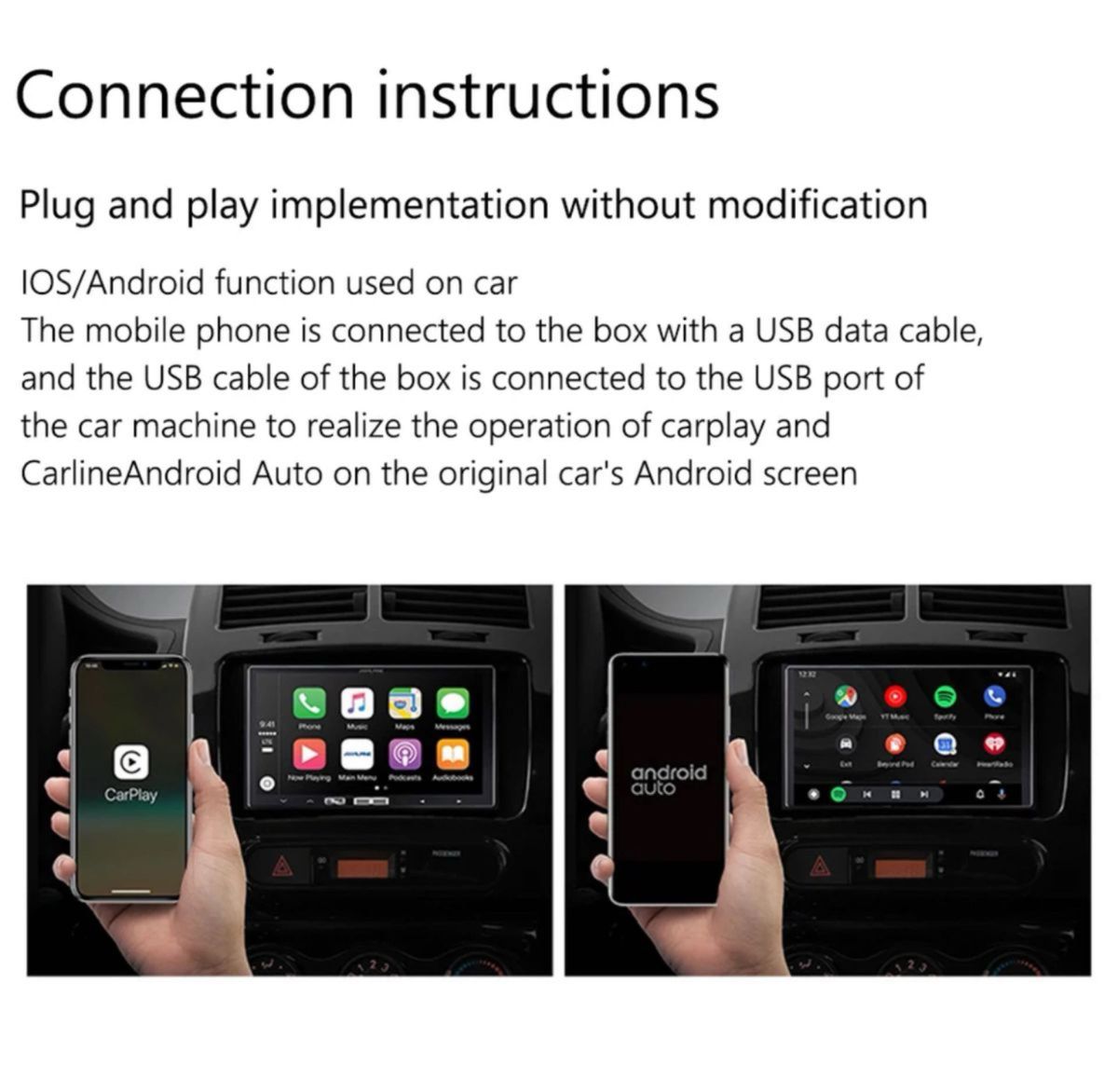 スマートカーマルチメディアプレーヤー,Apple Carplay/Android
