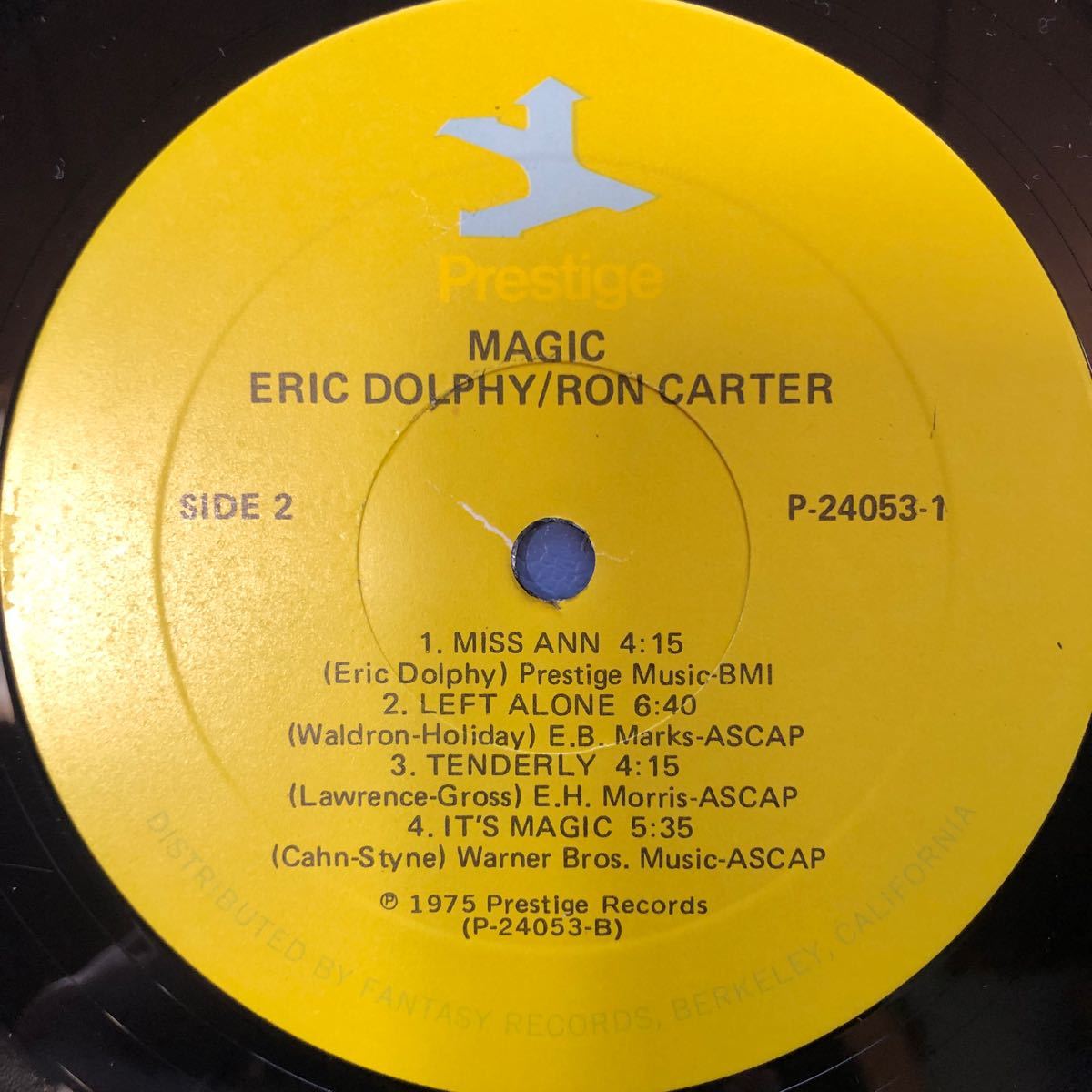 V 2LP 二枚組 エリック・ドルフィー ロン・カーター Eric Dolphy Ron Carter MAGIC JAZZ ジャズ レコード 5点以上落札で送料無料_画像6