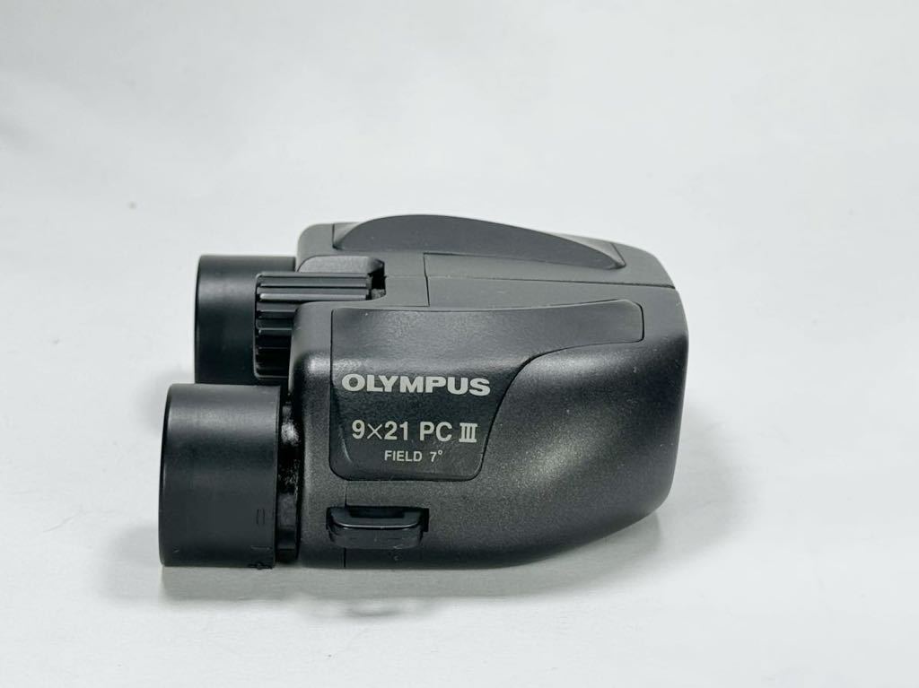 [ present condition goods ]OLYMPUS 9×21 PCⅢ FIELD 7° Olympus binoculars 