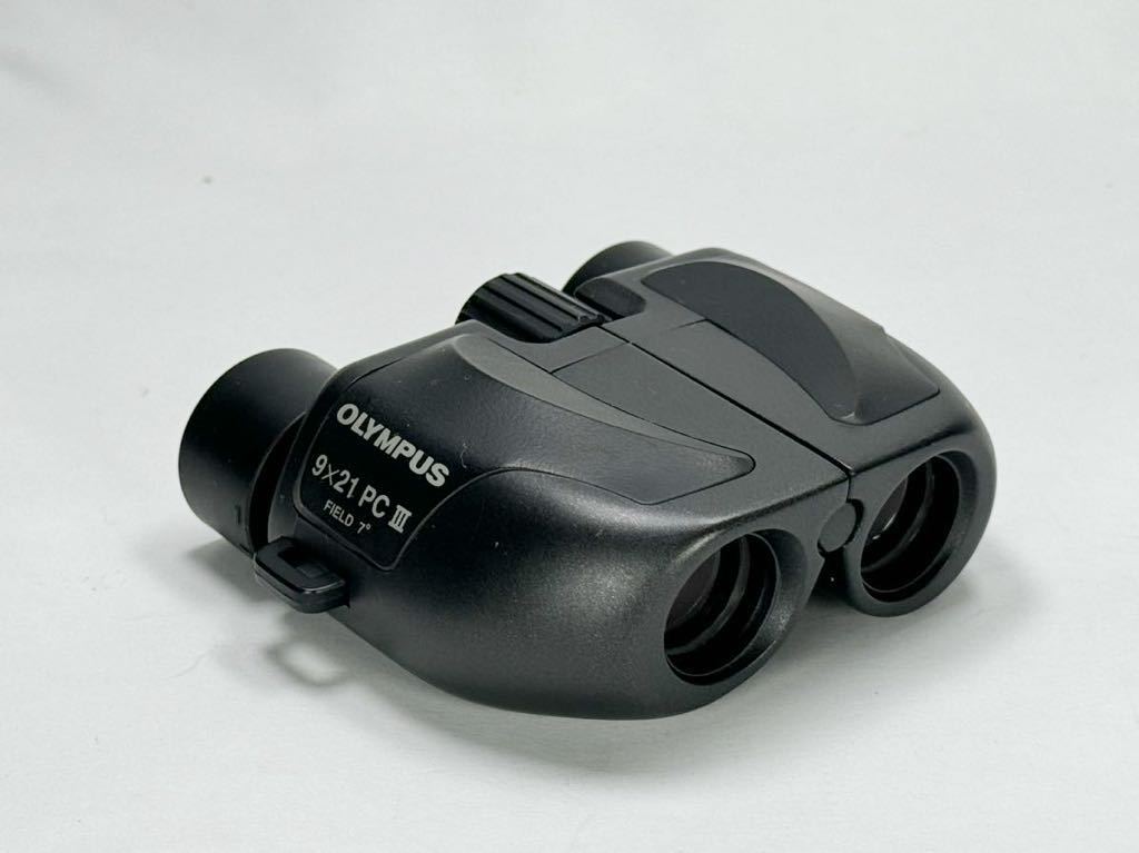 [ present condition goods ]OLYMPUS 9×21 PCⅢ FIELD 7° Olympus binoculars 