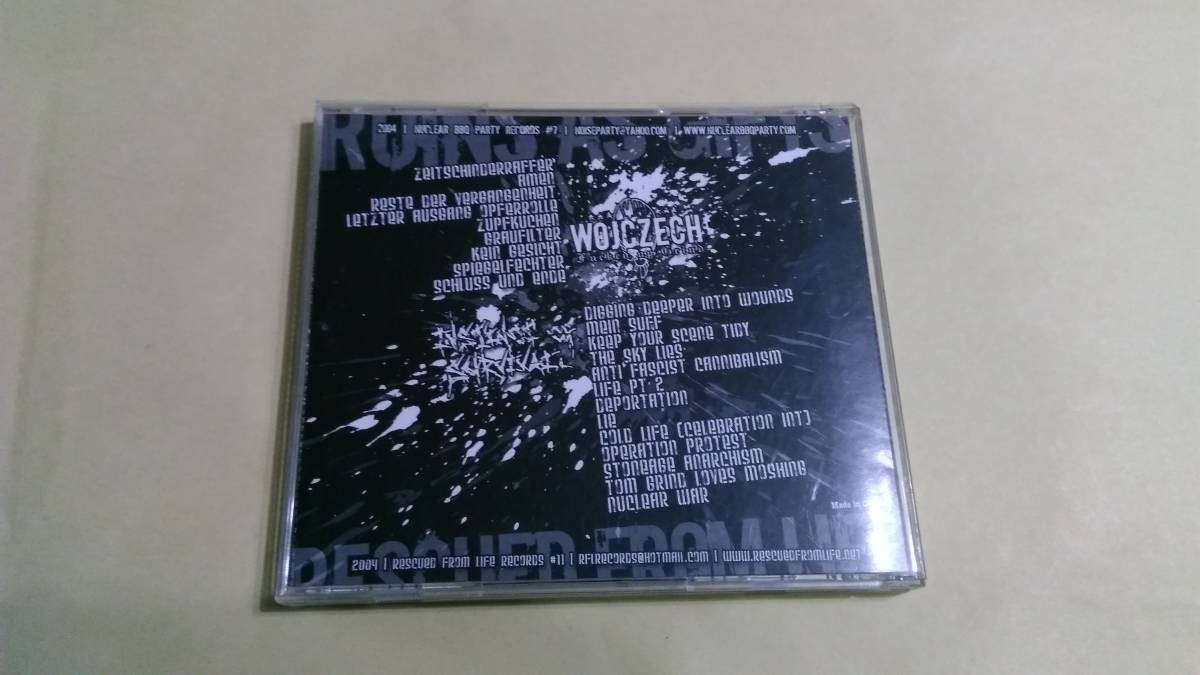 Wojczech / Instinct Of Survival - Ruins As Gifts☆Antisect Stormcrow Skullcrusher Amebix DOOM Fatum Hellshock Filth of Mankind_画像2