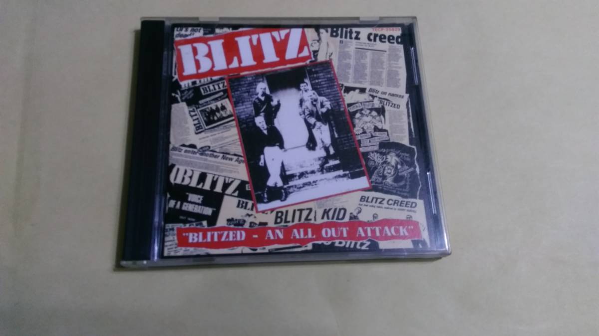 Blitz ‐ Blitzed An All Out Attack☆Cock Sparrer Business Peter and the Test Tube Babies Perkele Sham 69 The Last Resort Combat 84_画像1