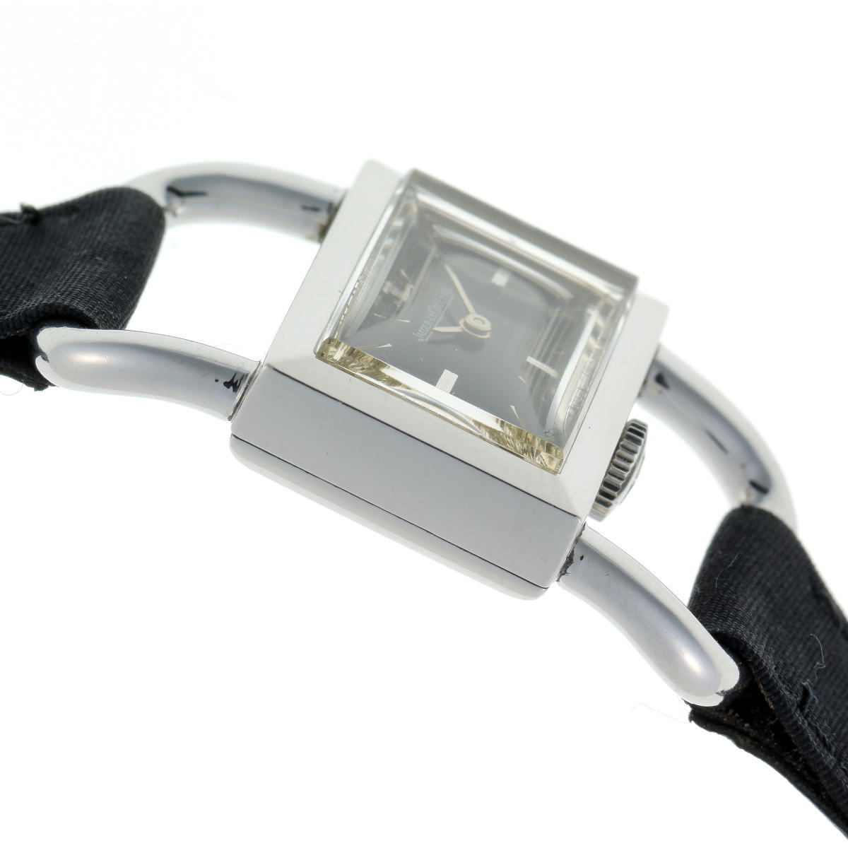 JAEGER-LECOULTRE ジャガールクルト エトリエ スクエアウォッチ 手巻 Cal.K840 1671 SS レディース 時計 2310199_画像7