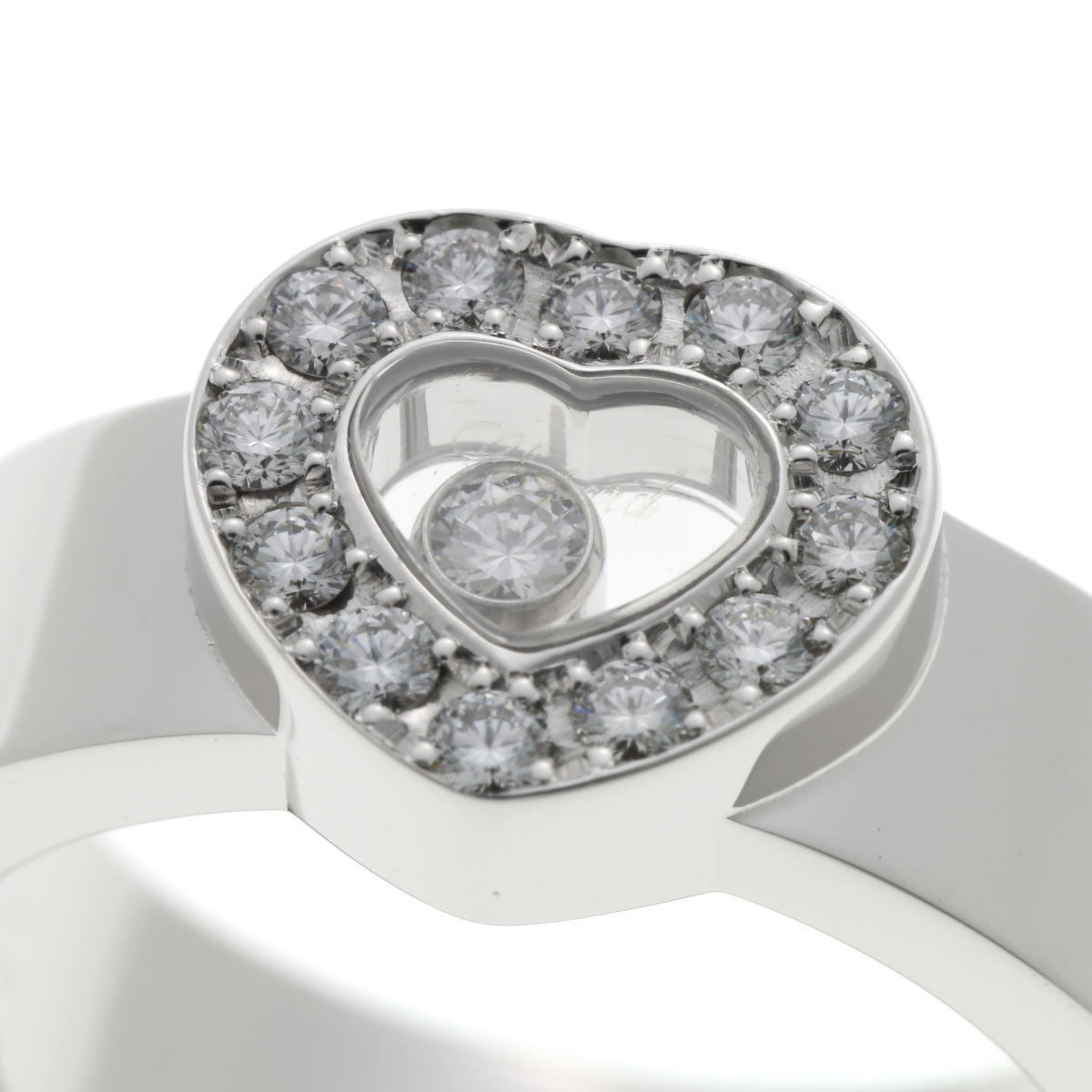 Chopard Chopard happy diamond Heart ring 82/2936-20 white gold 750WG 2310148