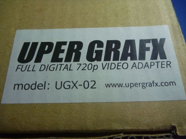 うーぱーぐらふぃくす UGX-02、DVI-D の高画質映像を無改造で楽しむ