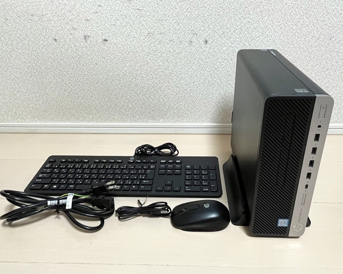 HP デスクトップパソコン ProDesk 600G4SFF Core i3-8100/3.60GHz/4.00GB/HDD500GB/Win10 Pro_画像2