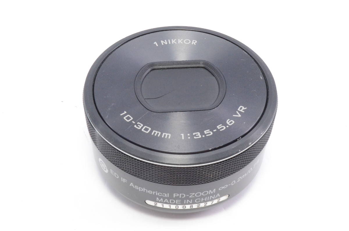 美品★Nikon ニコン 1 NIKKOR VR 10-30mm f/3.5-5.6 PD-ZOOM ブラック ミラーレス用 標準ズームレンズ 11235_画像6