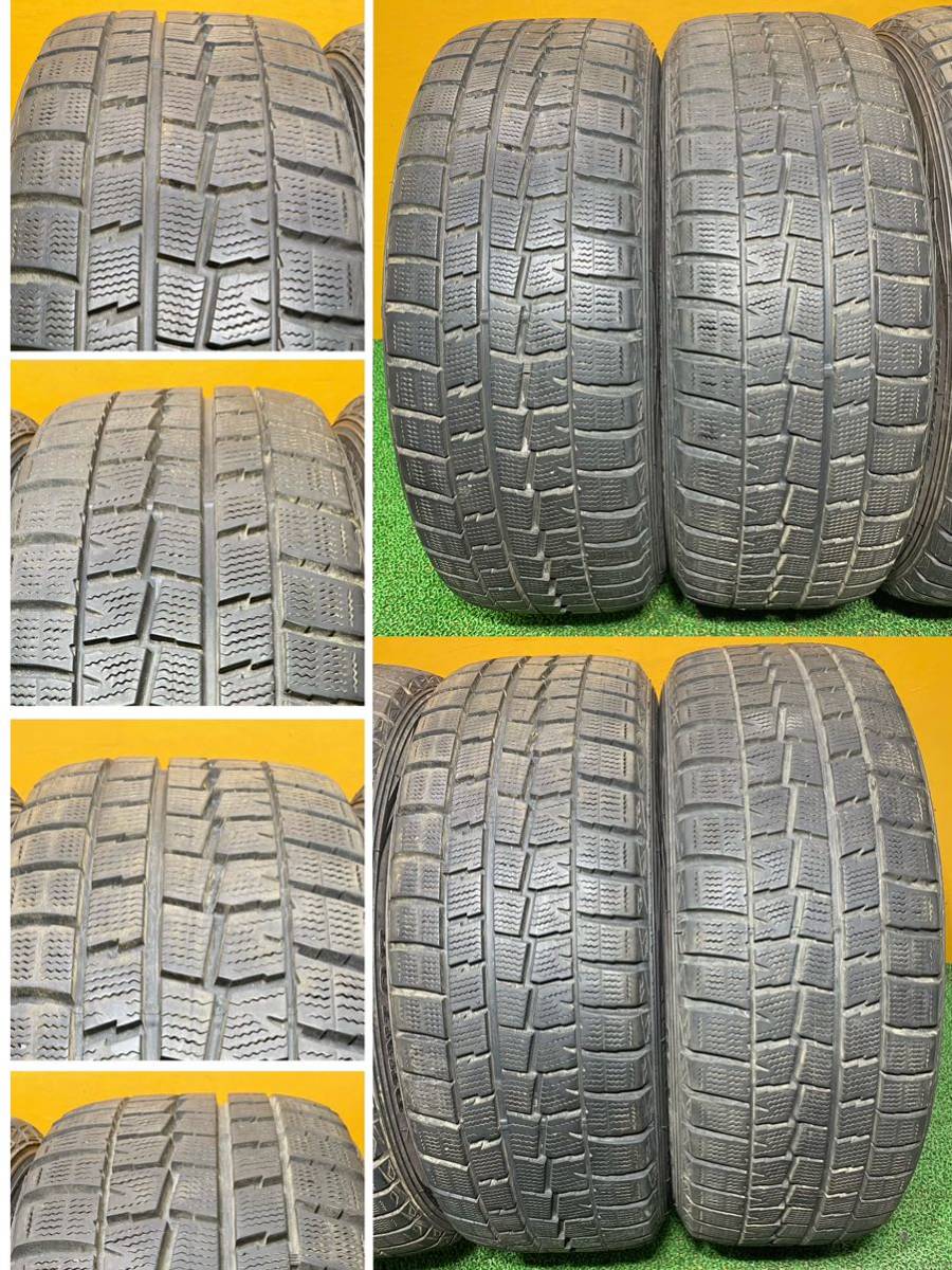 冬用 205/50R17 89Q DUNLOP WINTER MAXX ☆Cliff Climb 【17×7.0J +45 PCD:100×4H ハブ径:67mm】ヴィッツ、アクア、フィット、ノート等に_画像6