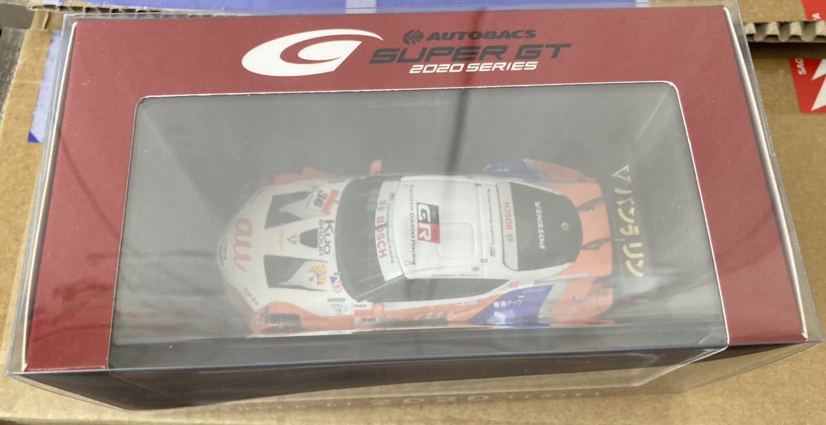 新品　未使用　未開封　EBBRO 1/43 au TOM'S GR Supra SUPER GT GT500 2020 No.36_画像2