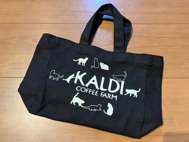 KALDI　カルディ　トートバッグ　ミニトート　猫　ネコ　保管品_画像1