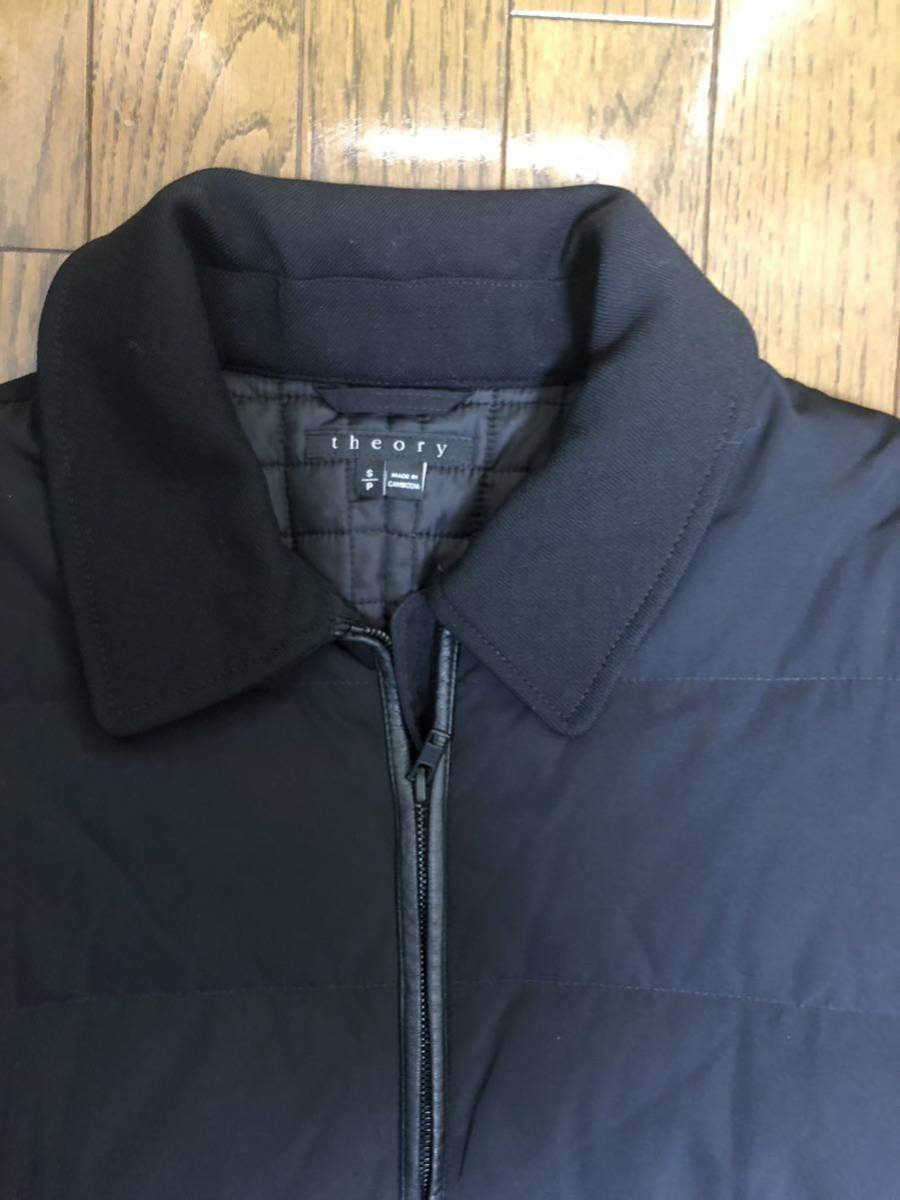  theory theory down coat size S black 