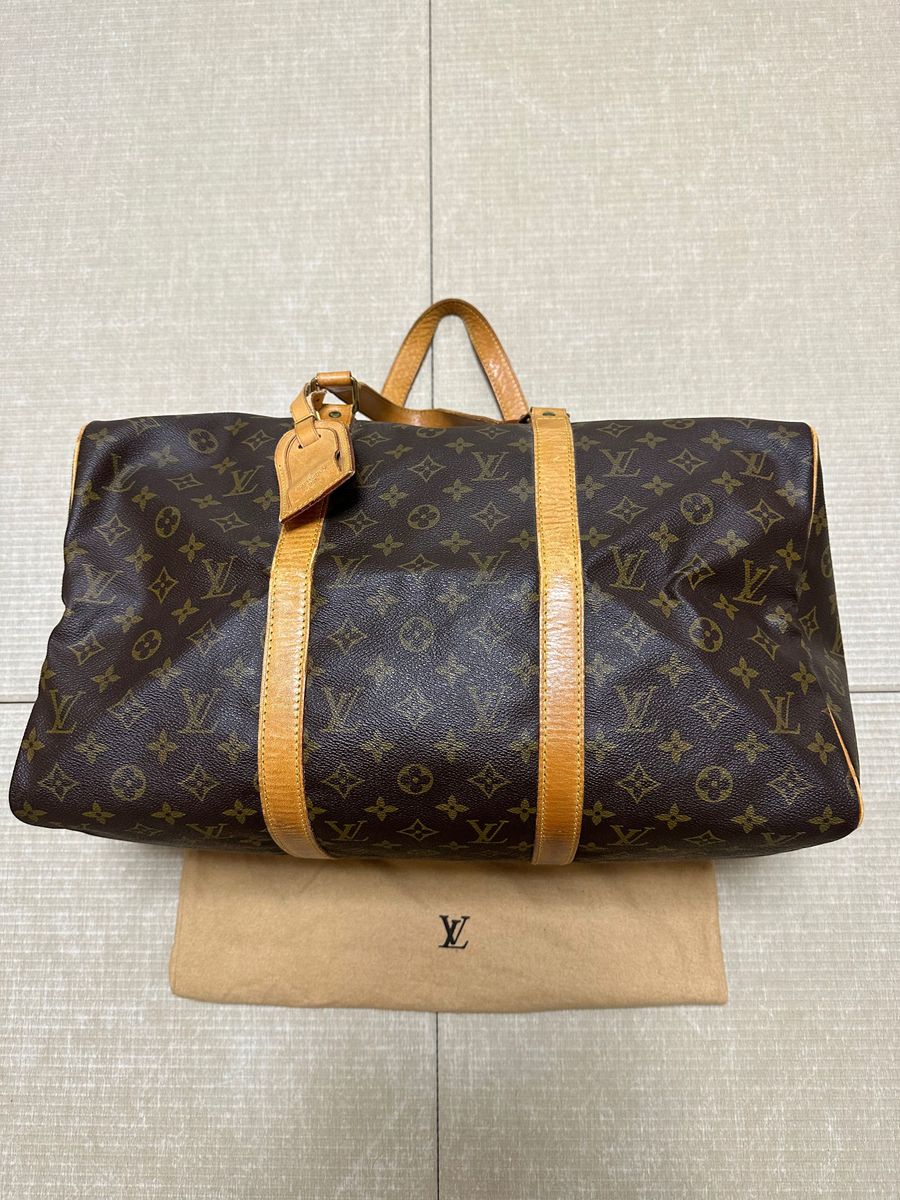 ★LOUIS VUITTON★ルイヴィトン  モノグラム スープル45 ボストン ブラウン