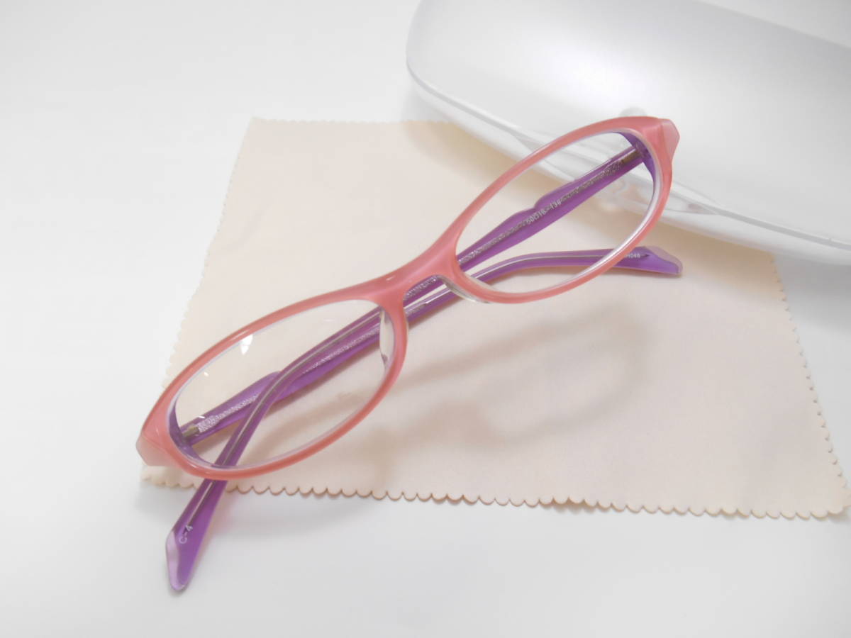 赤字千円～●可愛いピンクカラーのプラスティックフレーム老眼鏡●薄型レンズ付き_画像1