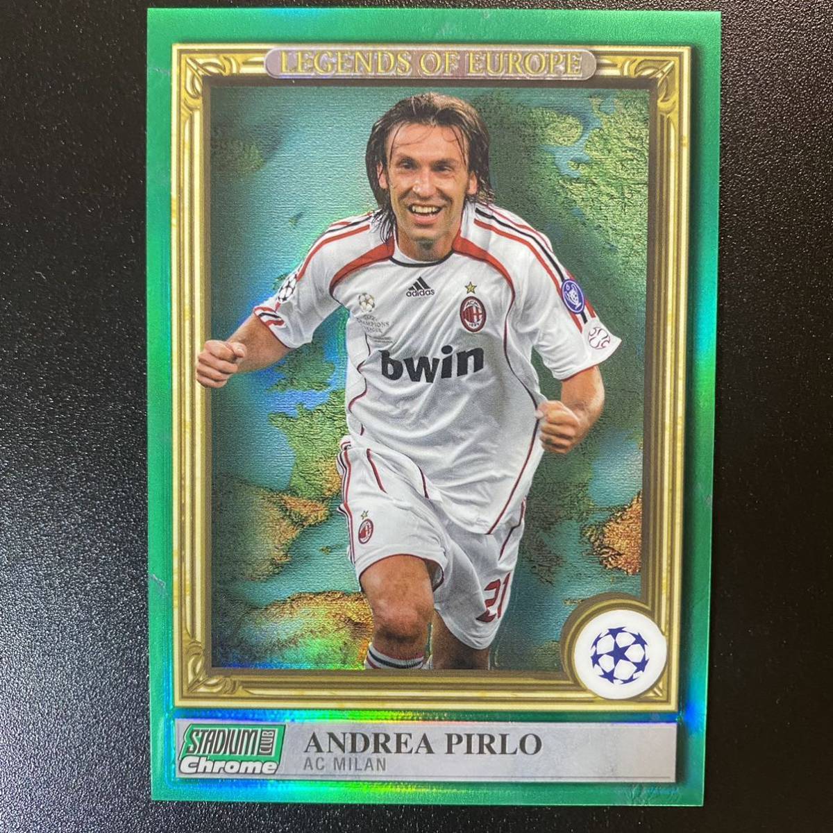 2022-23 Topps Stadium Chrome Andrea Pirlo /99 Legends Of Europe アンドレア・ピルロ_画像1