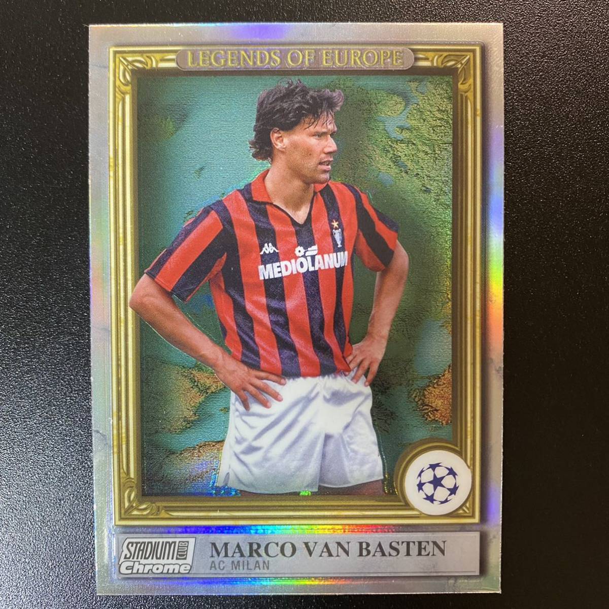 2022-23 Topps Stadium Chrome Marco van Basten Legends Of Europe マルコ・ファン・バステン ACミラン_画像1