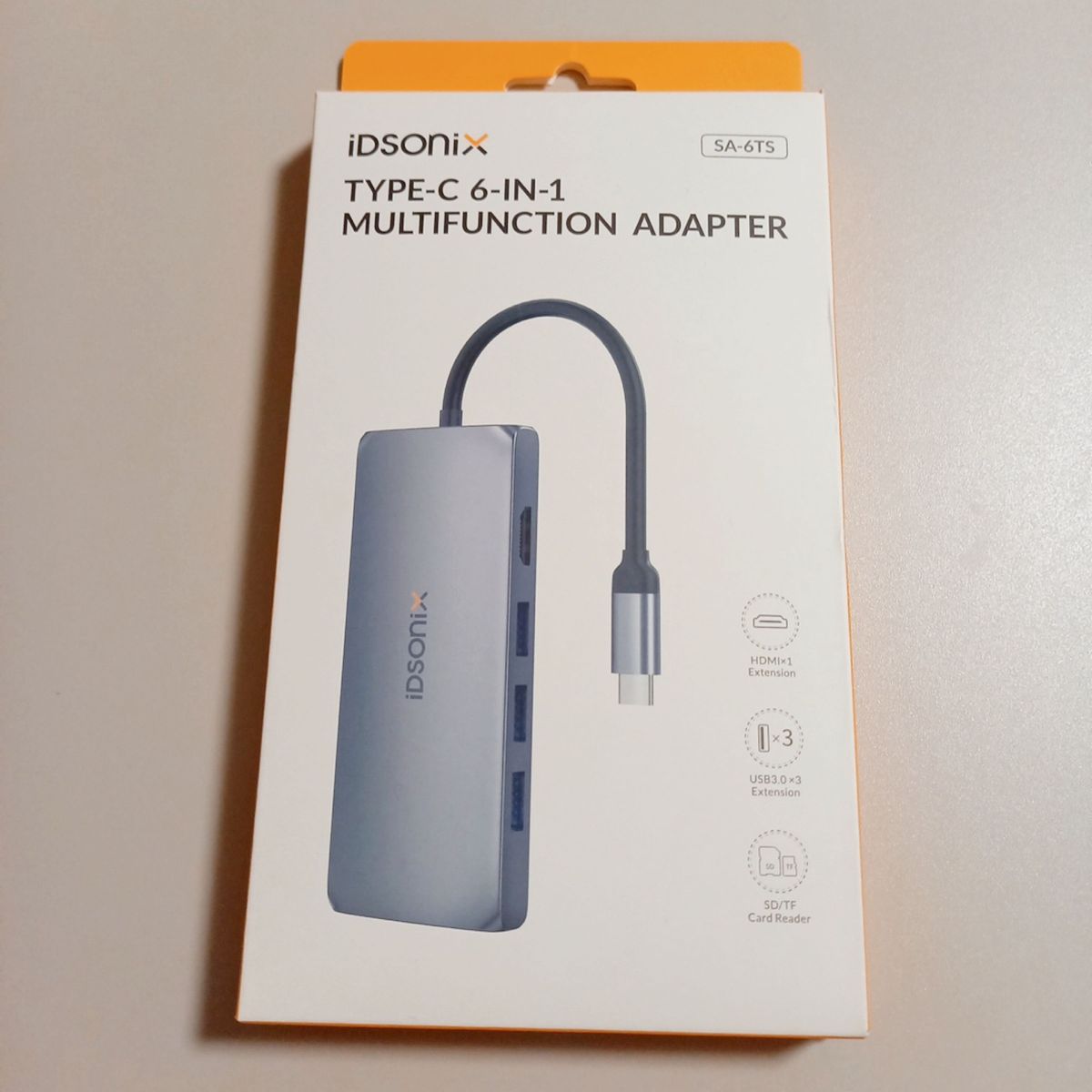 ドッキングステーション6-in-1 USB C ハブ HDMI 変換アダプタ