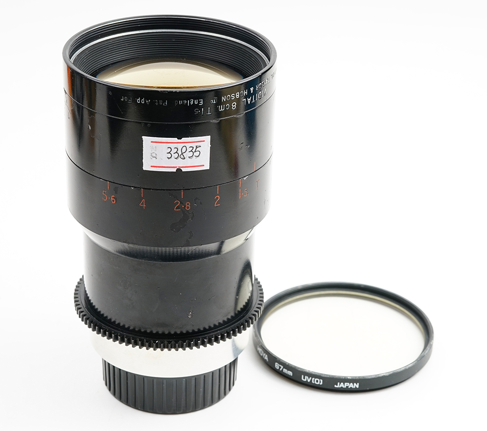 【美品】cooke taylor &hobson vidital 8cm f1.3 T1.5 80mm ライカMマウント Cine レンズ_画像1