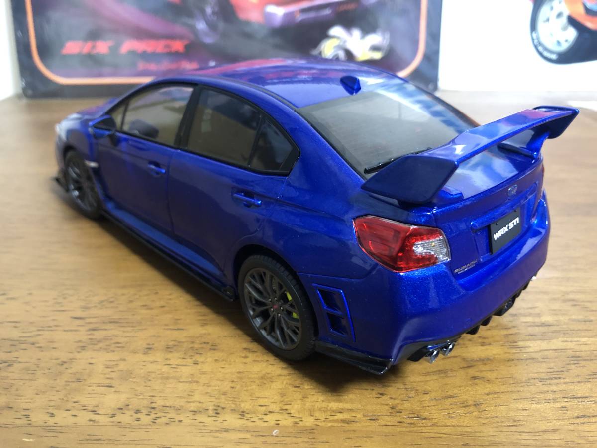 1/18 Sun Star サンスター スバル WRX STI 2018 ブルー VAB_画像3