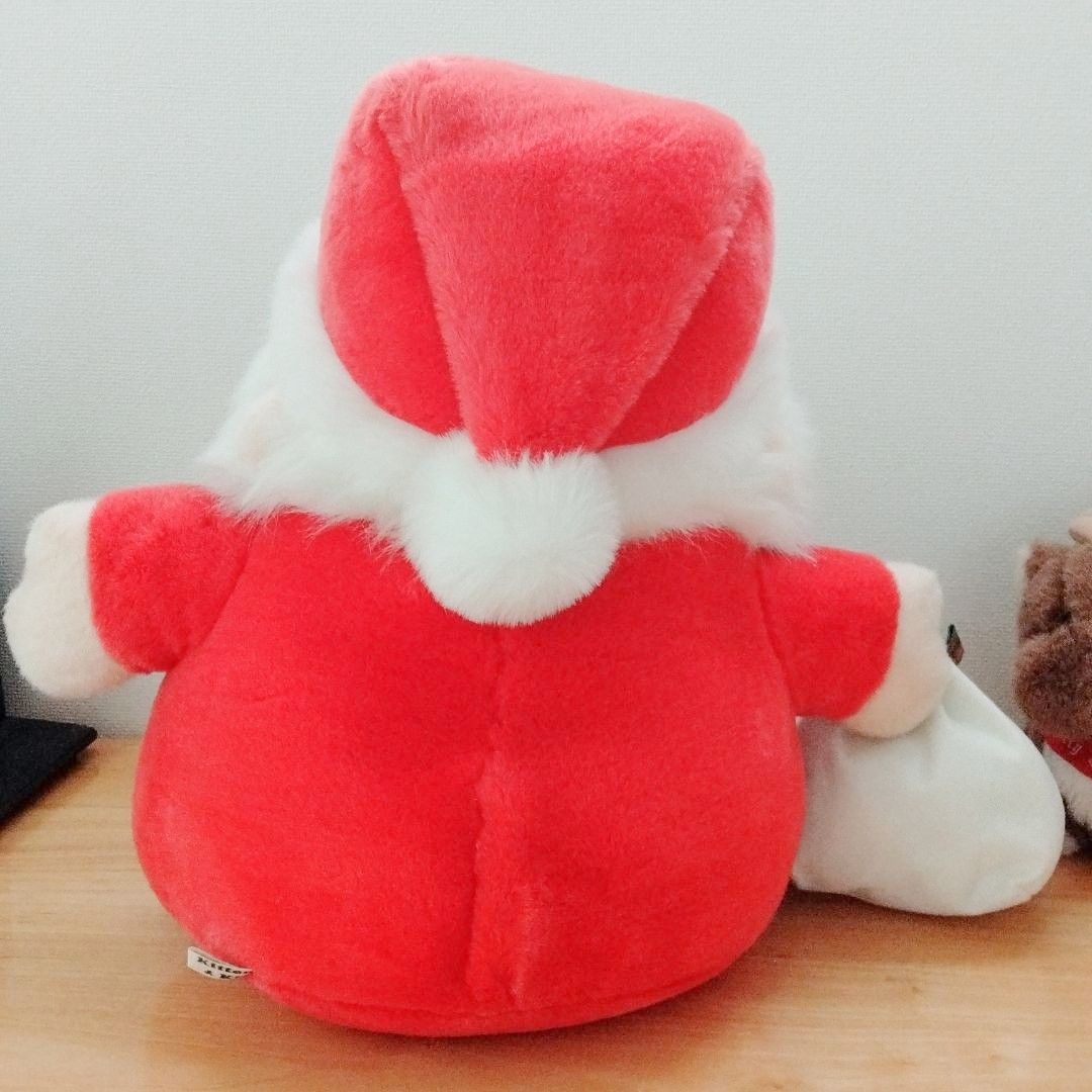 サンタ　トナカイ　ぬいぐるみ　人形　2個セット　クリスマス　Xmas　プレゼント　ディスプレイ　インテリア　まとめ売り