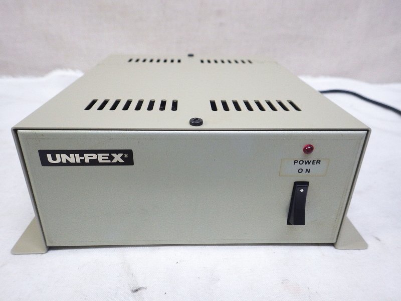 Kよま9070 UNI-PEX/ユニペックス 10W電話用 ページングアンプ PLP-10 拡声放送 放送機器 店舗機器 主装置周辺機器_画像1