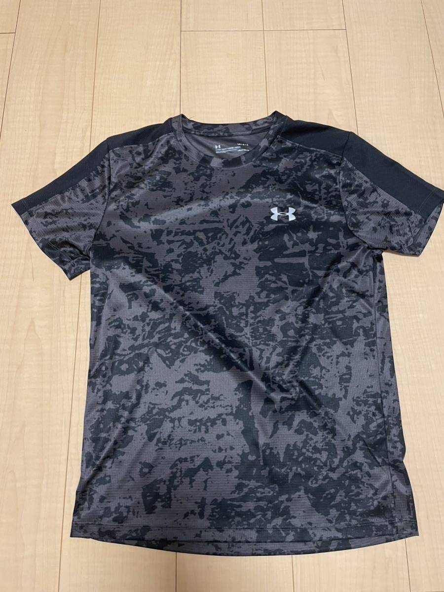 【送料無料】 1円スタート アンダーアーマー UNDERARMOUR 練習着シャツ 半袖 ソフトバンク 柳田_画像1