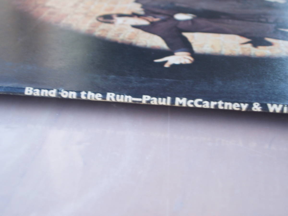 Paul McCartney&Wings/Band On The Run UK Orig　ラウドカット マト：-1/-1　初回ジャケ（天縁テキスト）、初回インナー、サウンド抜群_画像3