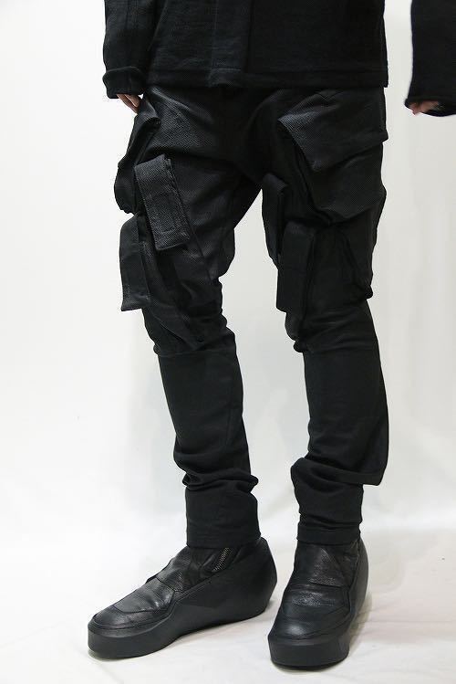 Julius ガスマスク カーゴパンツ 57200円 497PAM14-BK ユリウス Julius ガスマスク カーゴパンツ 57200円 497PAM14-BK ユリウス