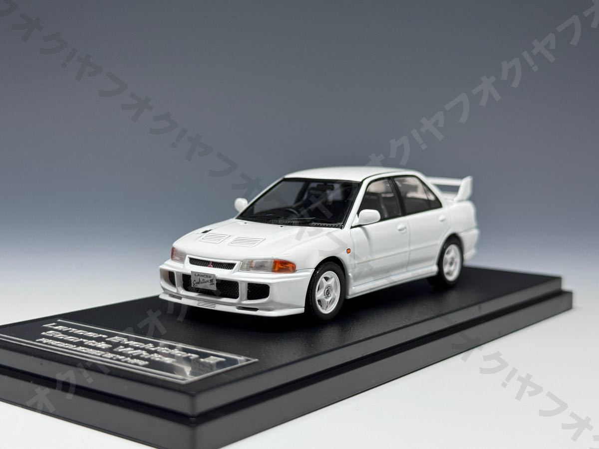 [ included ]hpi 1/43 Mitsubishi Lancer Evolution Ⅲ scotia white Mitsubishi Lancer Evolution 8561