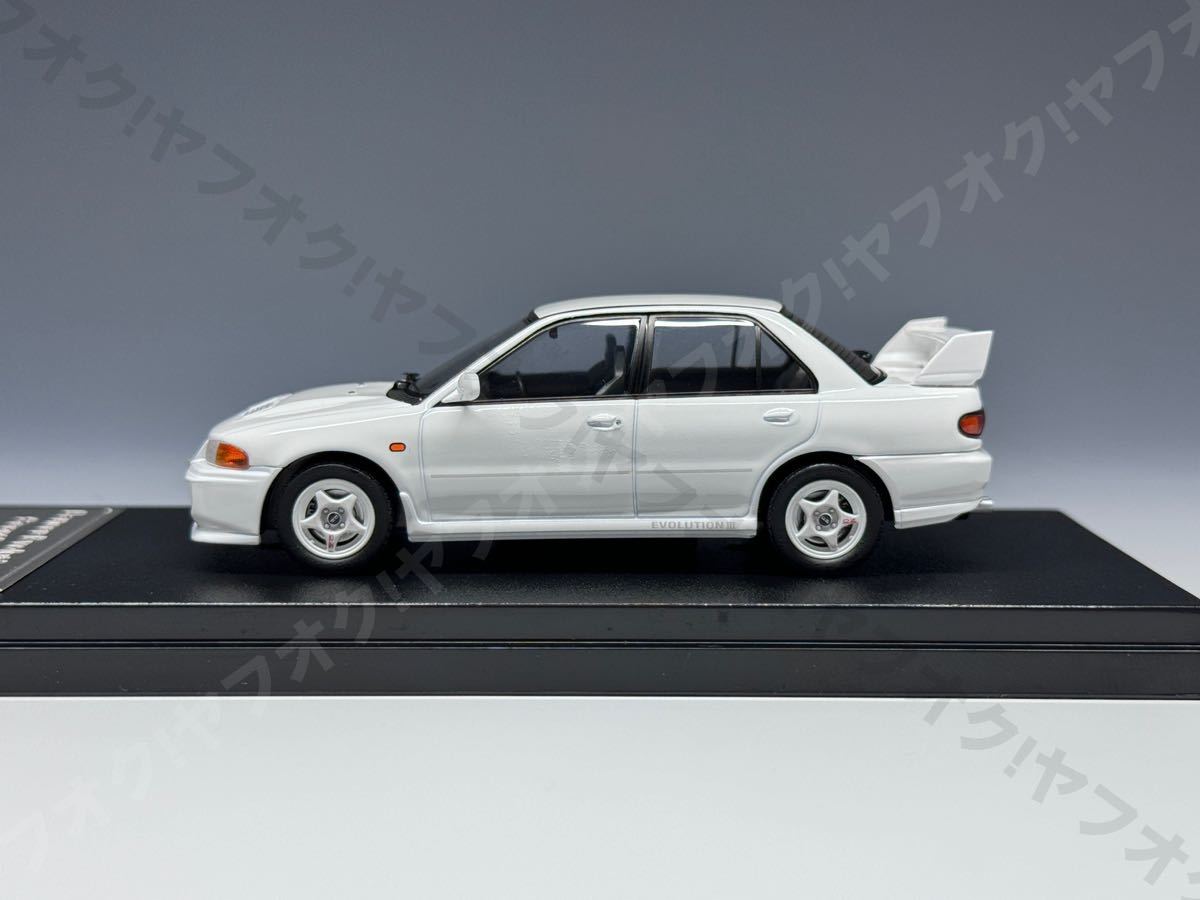 [ included ]hpi 1/43 Mitsubishi Lancer Evolution Ⅲ scotia white Mitsubishi Lancer Evolution 8561