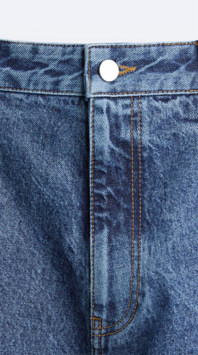 ZARA×STUDIO NICHOLSON ワイドレッグコットンデニムパンツ ZARA×STUDIO NICHOLSON ワイドレッグコットンデニムパンツ
