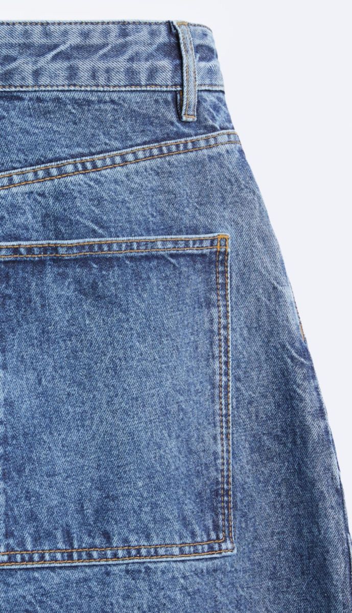 ZARA×STUDIO NICHOLSON ワイドレッグコットンデニムパンツ ZARA×STUDIO NICHOLSON ワイドレッグコットンデニムパンツ