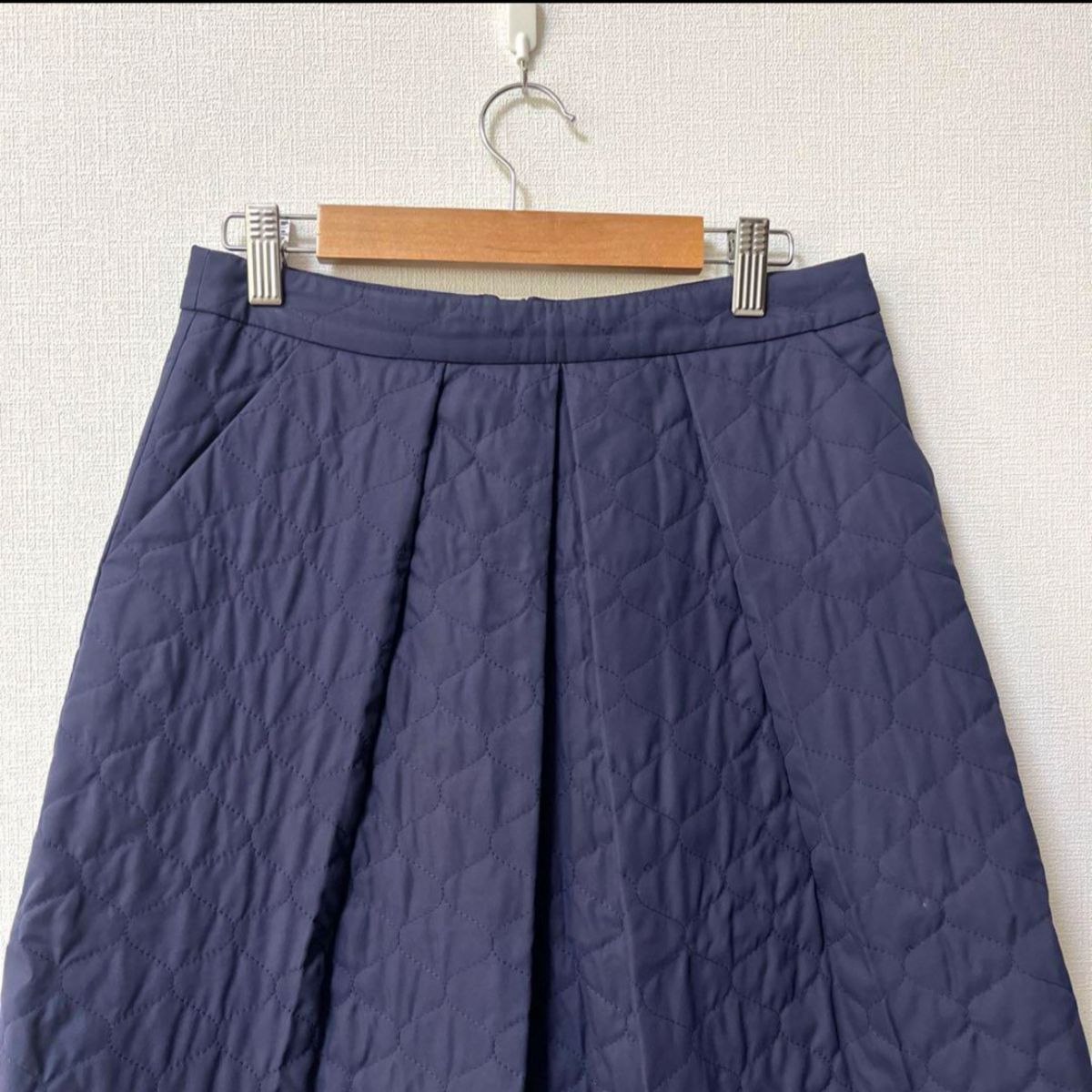 BODY DRESSING ボディドレッシング　美品　キルティングスカート　紫　サイズ36（S）