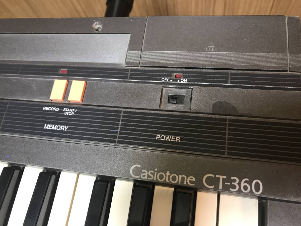 【楽器】 CASAO Casiotone カシオトーン CT-360_画像5