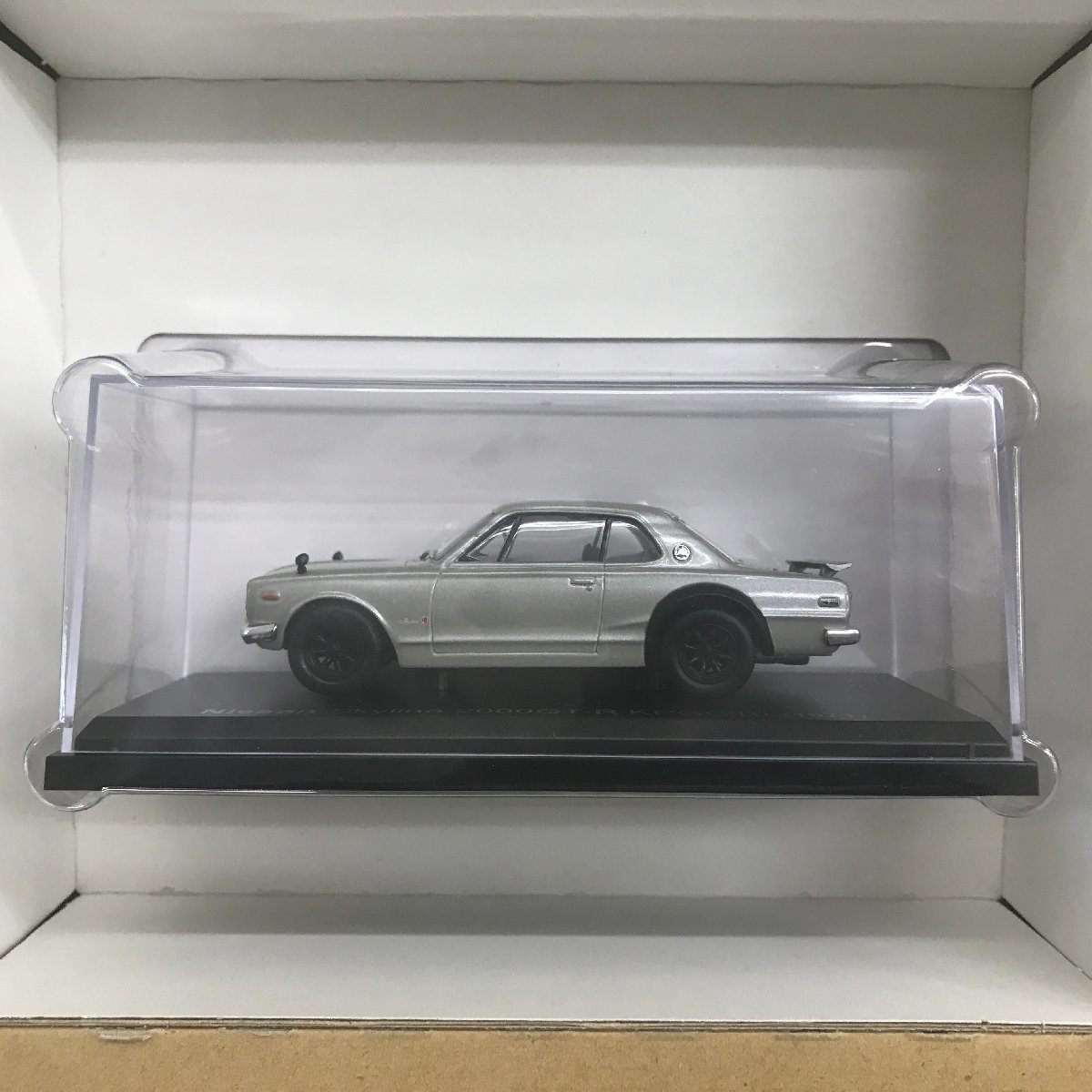 アシェット 国産名車コレクション VOL.2 スカイライン2000GT-R KPGC10 (1971) ブリスター未開封 1/43 ノレブ社製 ミニチュアカー 雑貨/904_画像2