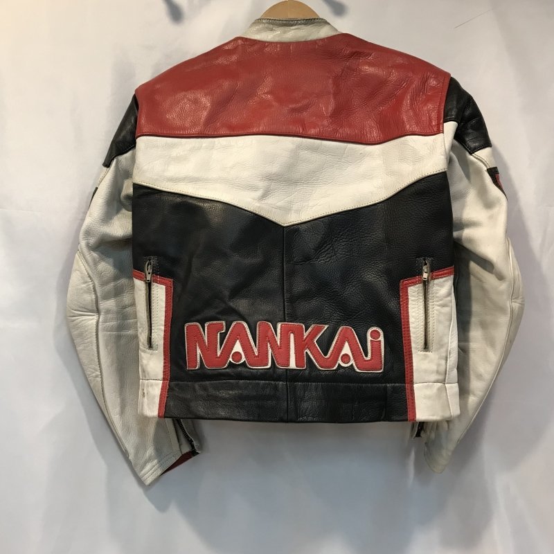 ＮＡＮＫＡＩ レーシングスーツ つなぎ レザー 革 ナンカイ ライダーススーツ ＬＬ ＴＯＰ ＲＩＤＥＲ 洋品紳士服/252_画像2