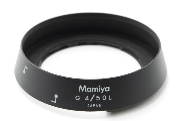#1850◆送料無料◆Mamiya マミヤ◆G 50mm F4L 用フード◆New Mamiya 6 ニューマミヤ6用レンズ◆
