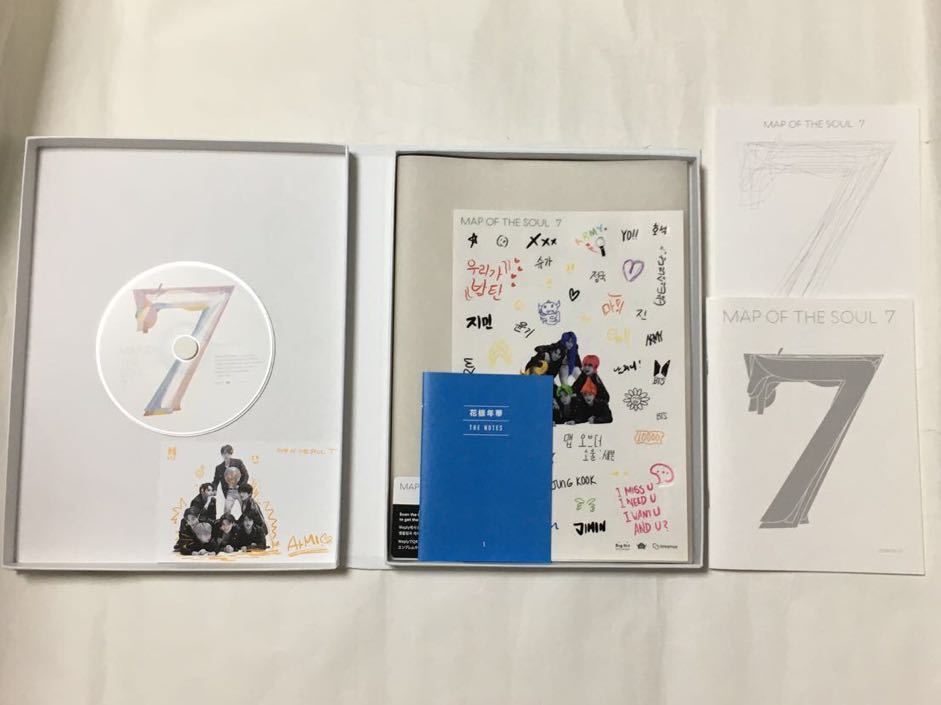 送料込み　BTS　ネックストラップ　＆　CD　☆MAP OF THE SOUL : 7☆　19曲　VERSION 01　韓国盤　防弾少年団　バンタン　CHIMMY　K-POP_画像8