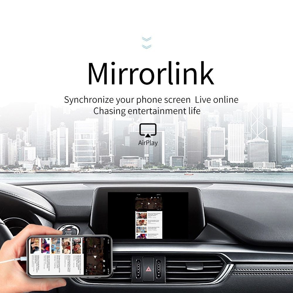 Carlinkit ワイヤレススマートリンクアップル carplay android ナビゲーションプレーヤーミニ usb car_画像3