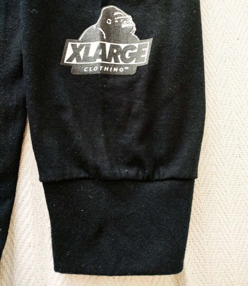 【新品未使用】XLARGE エクストララージ 長袖 ロングスリーブ Tシャツ　ロンティー　OGゴリラ　Ｍ （USサイズ）背面プリン