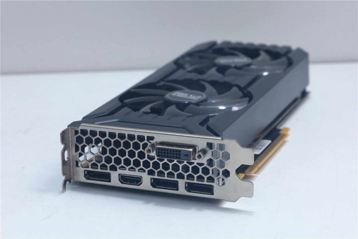 ゲーミンググ ラフィックカード GTX1080 8GB 中古良い Palit GeForce GTX 1080 Dual(NEB1080015P2-1045D) GTX1080/8GB(GDDR5X)/PCI-E F_画像2