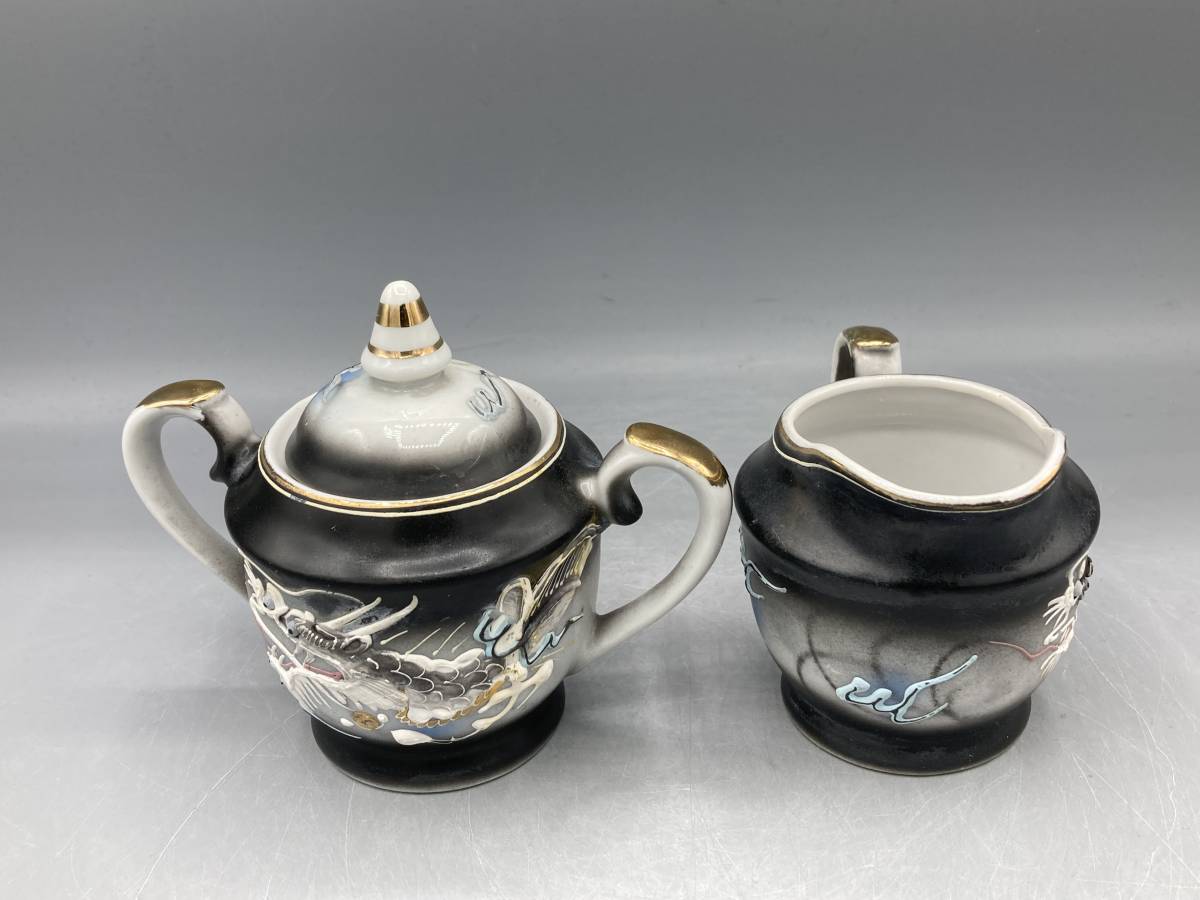 ... Old Nippon 2 person for 3D. on .... geisha dragon Dragon coffee pot sugar pot creamer cup saucer (8)