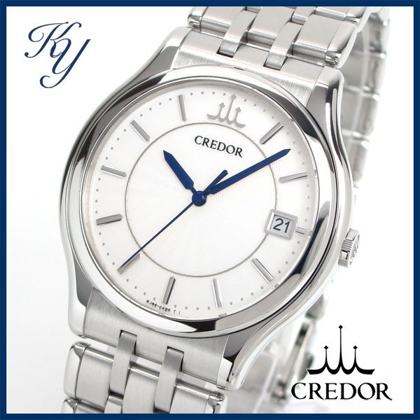 1円~ 3ヶ月保証付き 磨き済み 美品 本物 SEIKO CREDOR セイコー