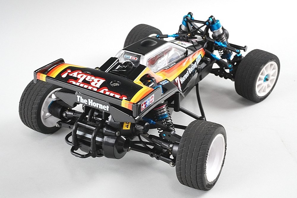 TAMIYA タミヤ タムテックギア ホーネットミニ GB-01Sシャーシ / TSU-03 / モーター / アンプ付き アルミパーツ フルベアリング_画像8