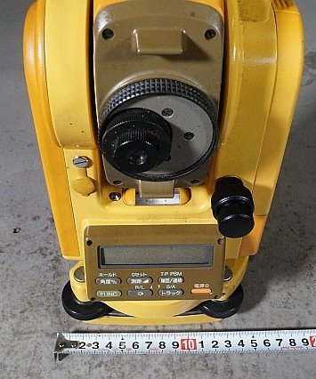 ◎ TOPCON トプコン トータルステーション トプコン 測量機器 測定 測量機 バッテリー BT-23Q ケース付き ※動作確認未チェック CS-20A_画像8