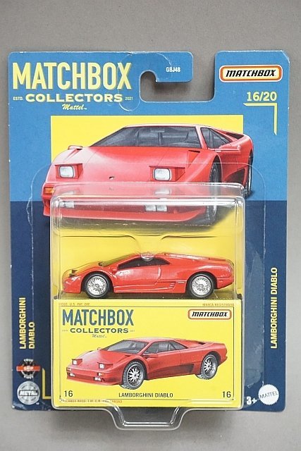 MATCHBOX マッチボックス 1/64 Lamborghini ランボルギーニ DIABLO ディアブロ レッド_画像1