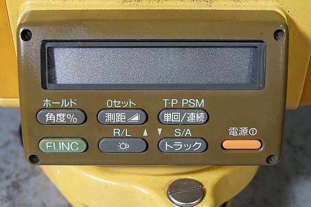 ◎ TOPCON トプコン トータルステーション トプコン 測量機器 測定 測量機 バッテリー BT-23Q ケース付き ※動作確認未チェック CS-20A_画像3