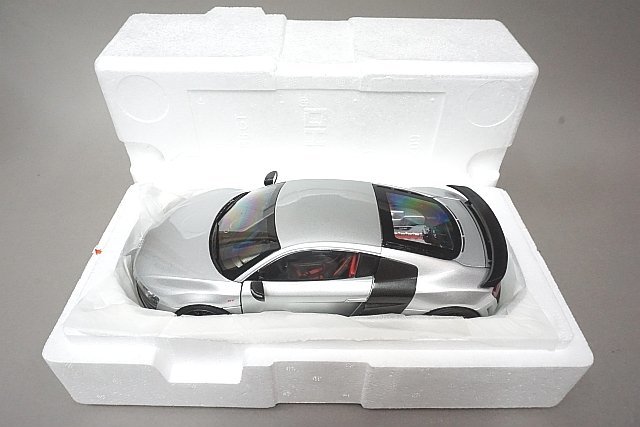 Kyosho 京商 1/18 Audi アウディ R8 GT Ice Silver Metallic シルバー