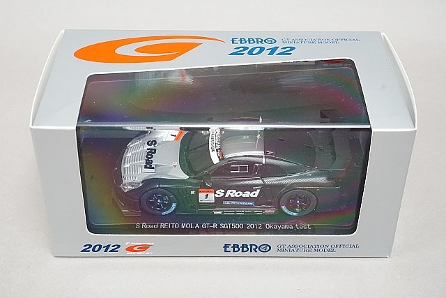 EBBRO エブロ 1/43 Sロード モーラ REITO MOLA GT-R スーパーGT500 2012 岡山テスト #1 44764_画像2